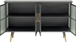 New KARE Design Komoda La Gomera 120x75 cm grafitowa - KARE