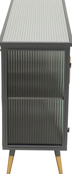 New KARE Design Komoda La Gomera 120x75 cm grafitowa - KARE