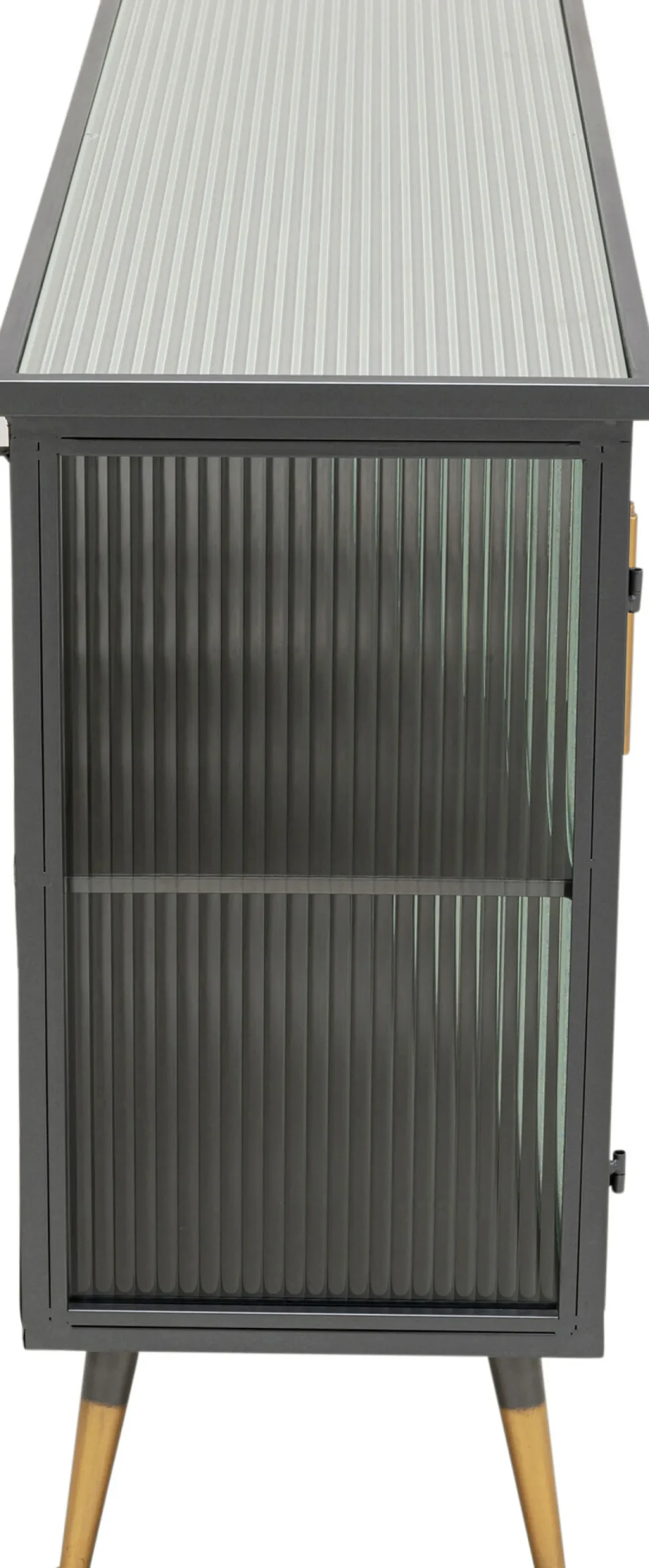 New KARE Design Komoda La Gomera 120x75 cm grafitowa - KARE