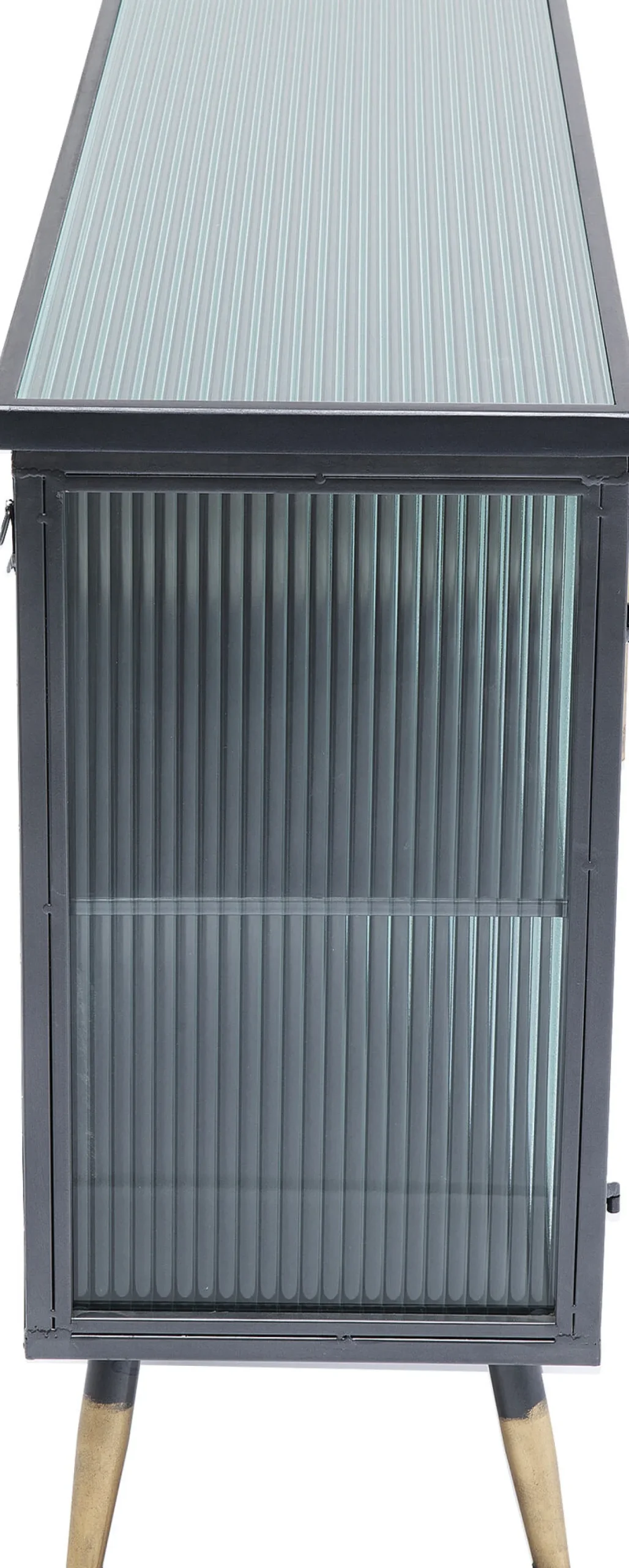 New KARE Design Komoda La Gomera 120x75 cm grafitowa - KARE