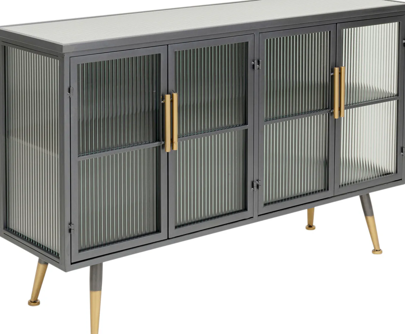 New KARE Design Komoda La Gomera 120x75 cm grafitowa - KARE