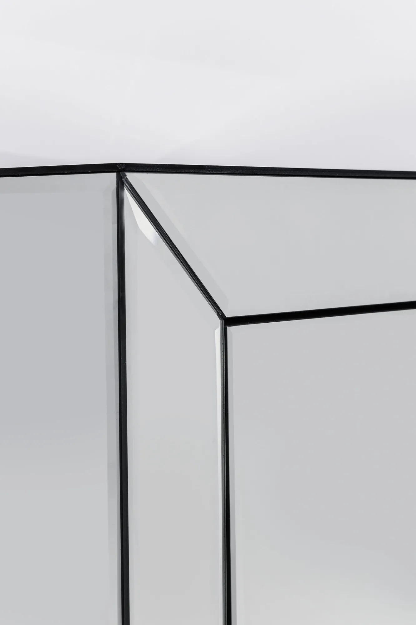 Clearance KARE Design Komoda lustrzana blat lustro srebrna z szufladami 49x41 cm - KARE