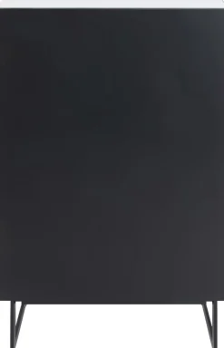 New KARE Design Komoda lustrzana z 5 szufladami nogi czarne 65x114 cm - KARE