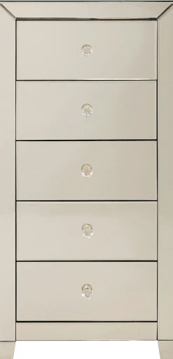 Best KARE Design Komoda Luxury Gold 5 49x110 cm szampańska - KARE