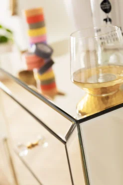 Best KARE Design Komoda Luxury Gold 5 49x110 cm szampańska - KARE