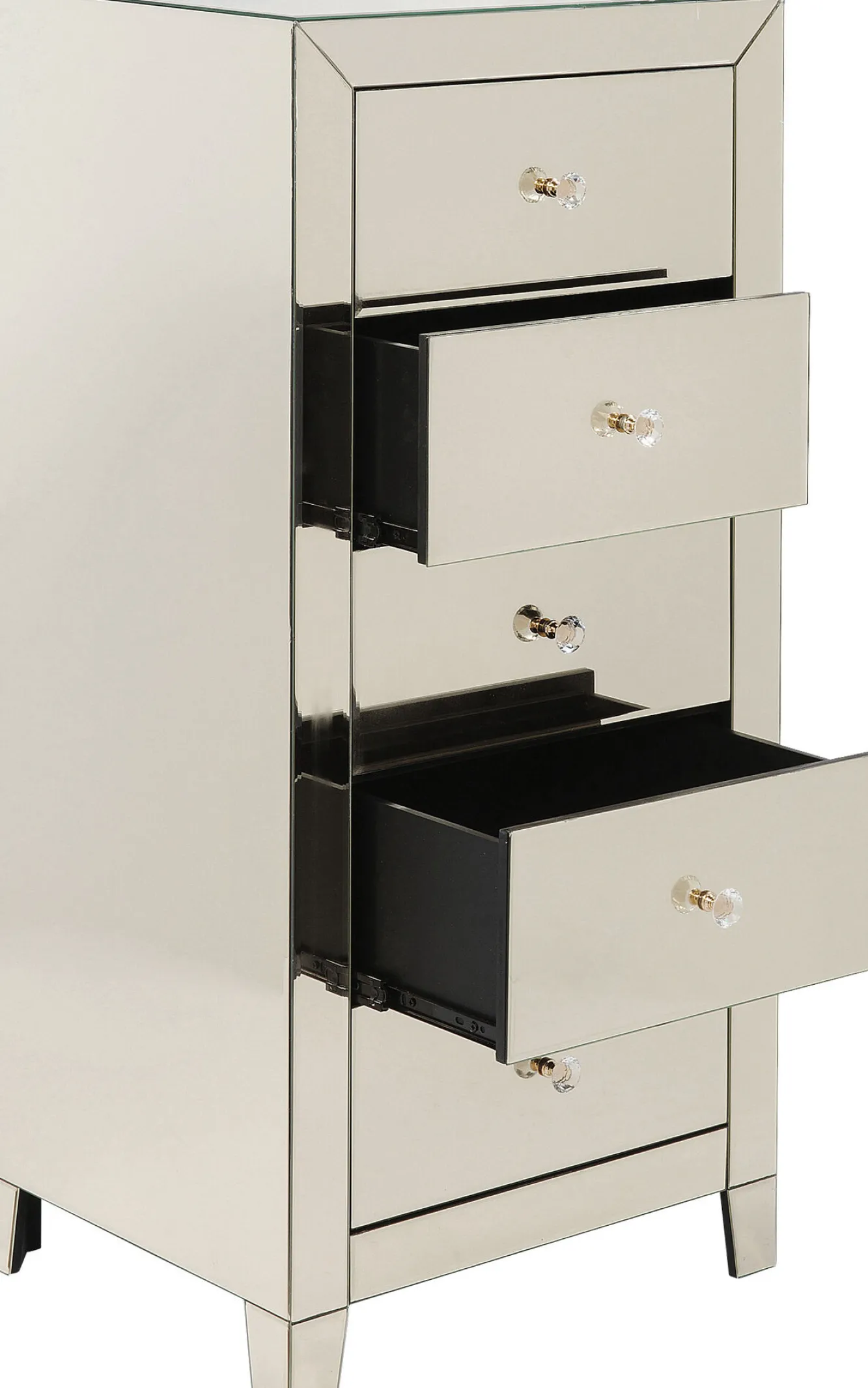 Best KARE Design Komoda Luxury Gold 5 49x110 cm szampańska - KARE