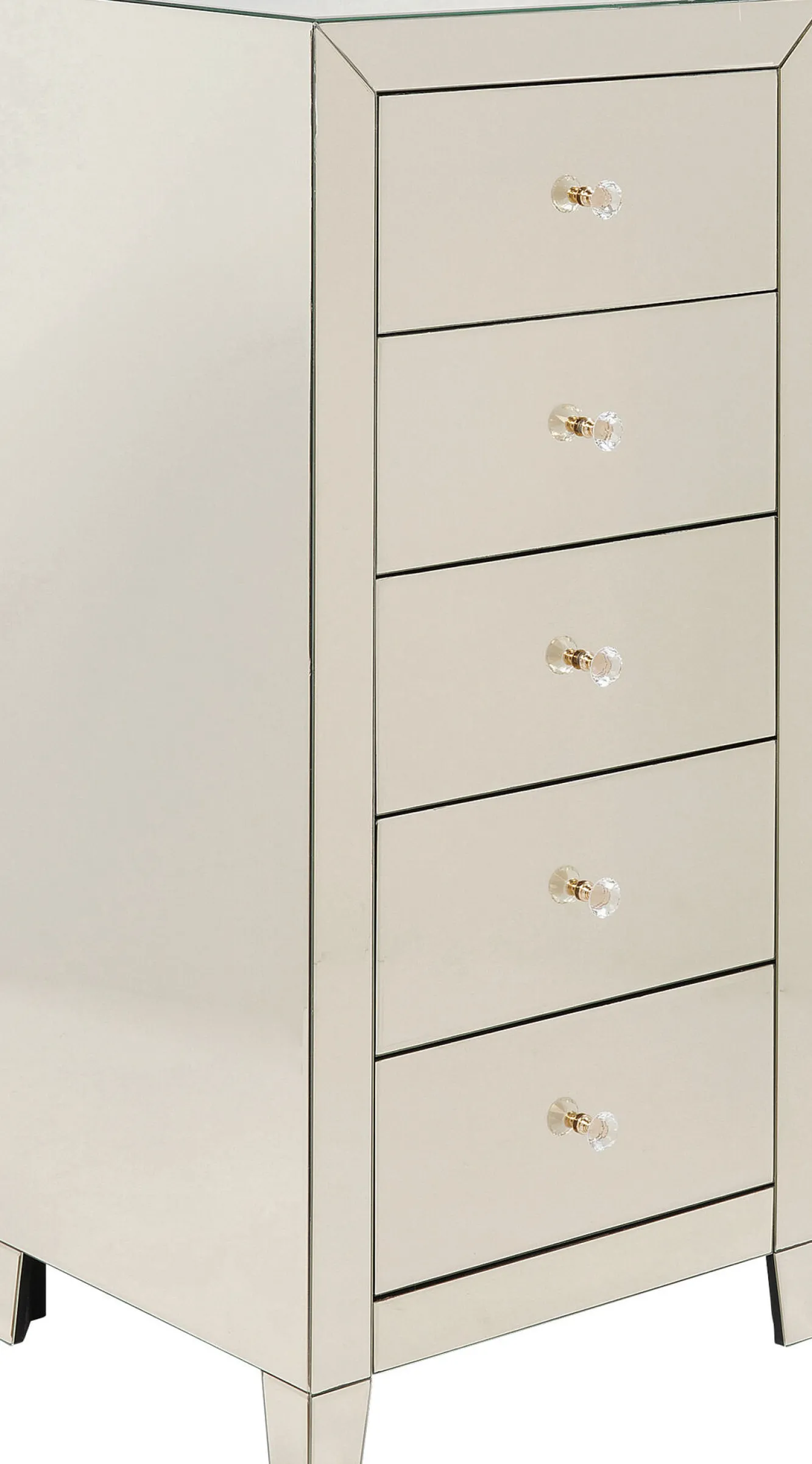 Best KARE Design Komoda Luxury Gold 5 49x110 cm szampańska - KARE