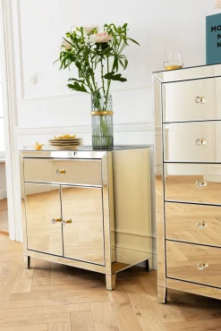 Best KARE Design Komoda Luxury Gold 5 49x110 cm szampańska - KARE