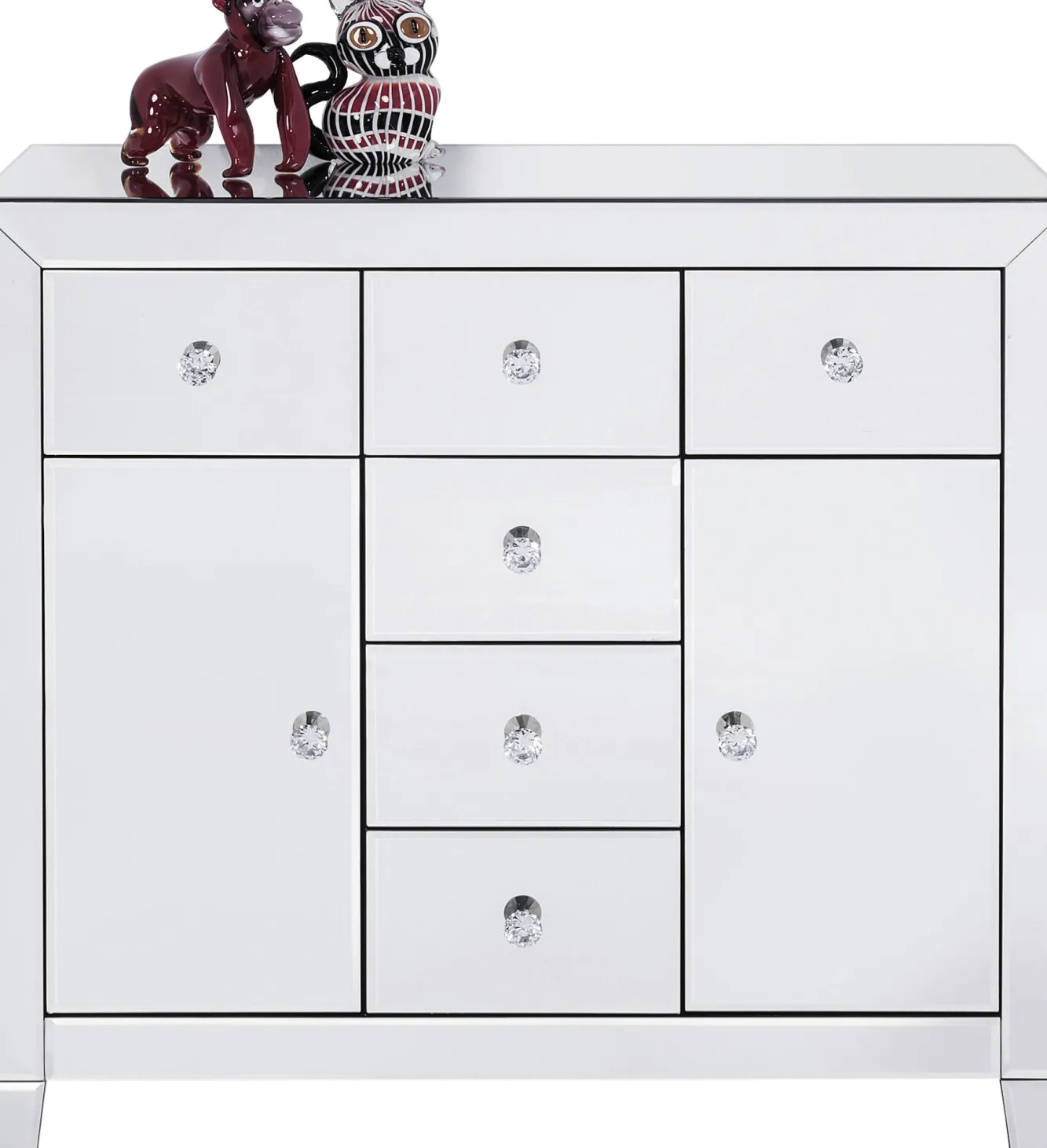 Fashion KARE Design Komoda Luxury 88x84 cm lustrzana - KARE