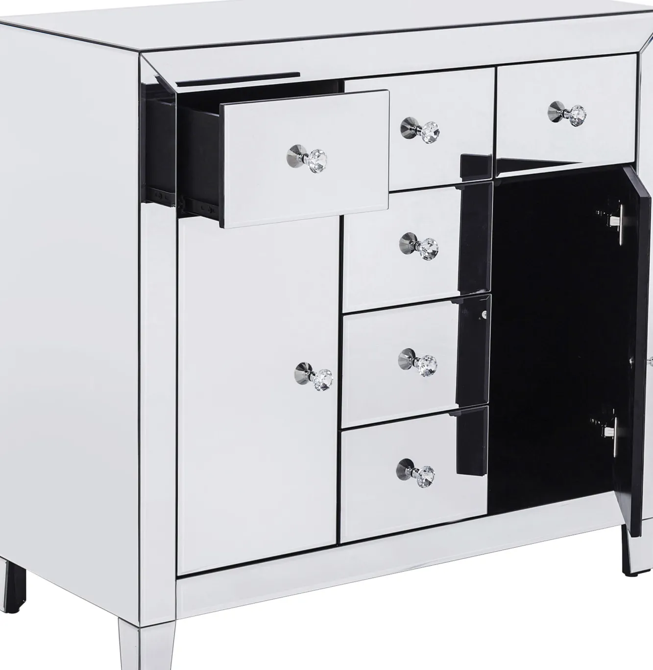 Fashion KARE Design Komoda Luxury 88x84 cm lustrzana - KARE