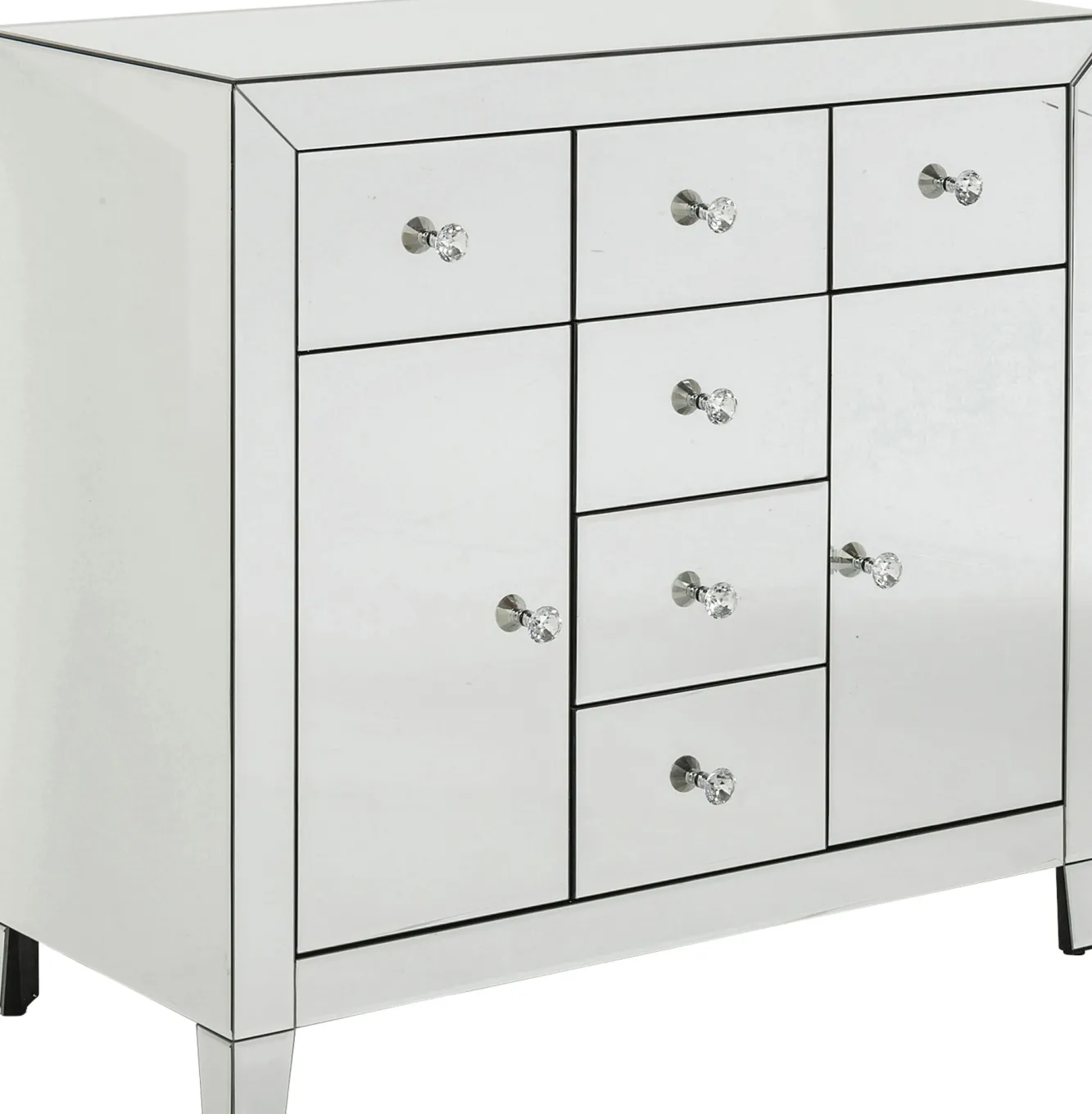 Fashion KARE Design Komoda Luxury 88x84 cm lustrzana - KARE