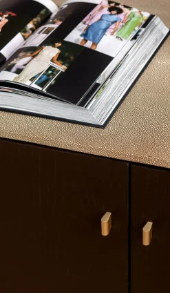 Discount KARE Design Komoda Milano 180x85 cm ciemnobrązowa - KARE