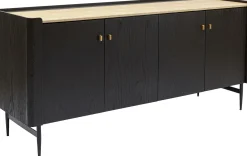 Discount KARE Design Komoda Milano 180x85 cm ciemnobrązowa - KARE