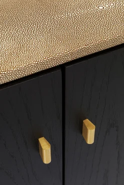 Discount KARE Design Komoda Milano 180x85 cm ciemnobrązowa - KARE