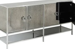 Best KARE Design Komoda Moonscape 156x80 cm srebrna - KARE