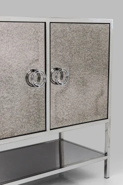 Best KARE Design Komoda Moonscape 156x80 cm srebrna - KARE