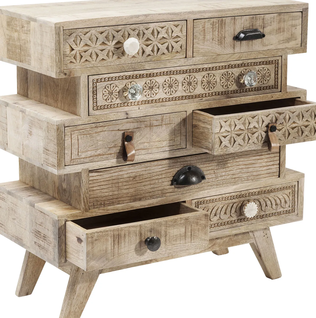 Fashion KARE Design Komoda Puro Butterfly 65x66 cm naturalna - KARE