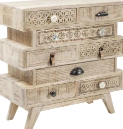 Fashion KARE Design Komoda Puro Butterfly 65x66 cm naturalna - KARE