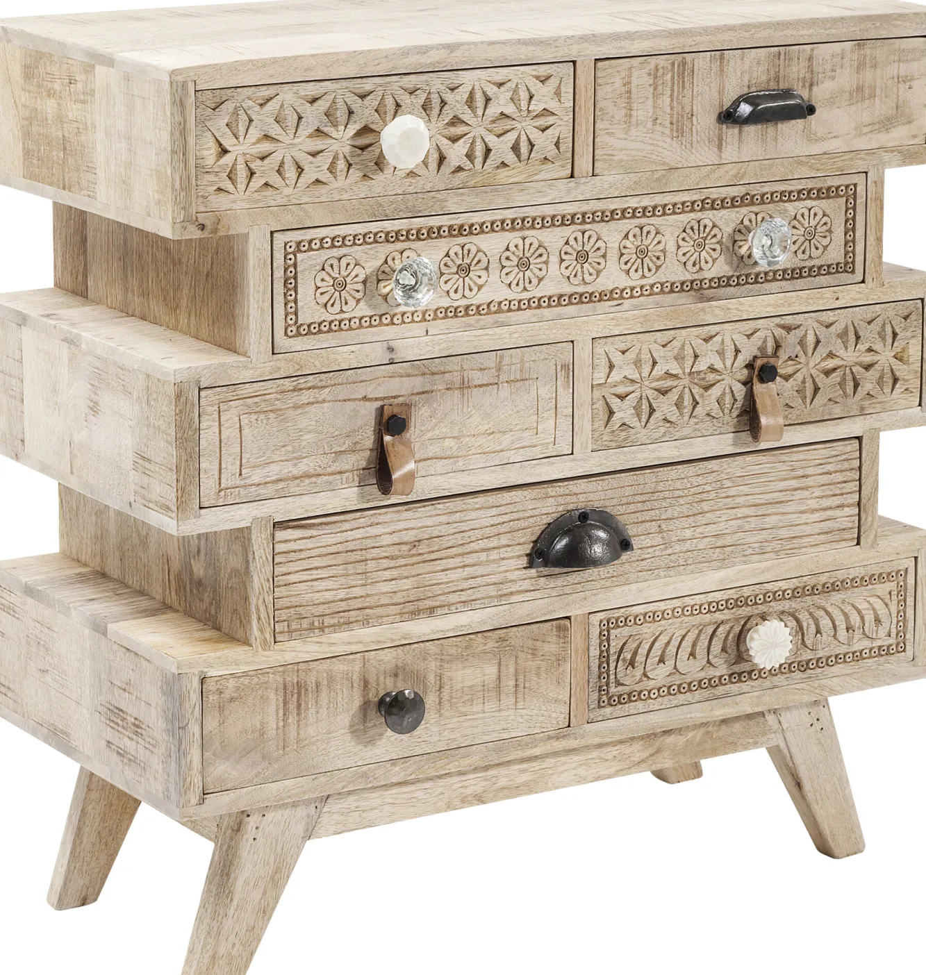 Fashion KARE Design Komoda Puro Butterfly 65x66 cm naturalna - KARE