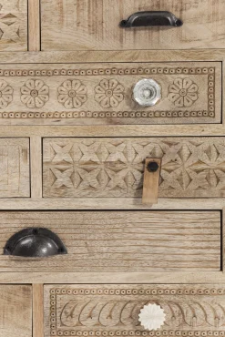 Fashion KARE Design Komoda Puro Butterfly 65x66 cm naturalna - KARE