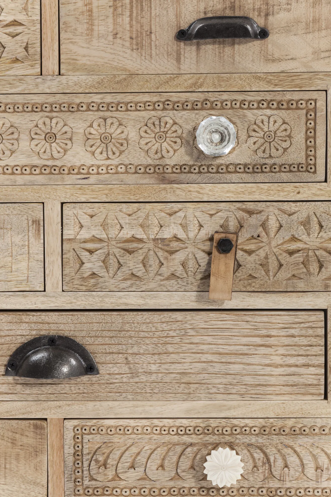 Fashion KARE Design Komoda Puro Butterfly 65x66 cm naturalna - KARE