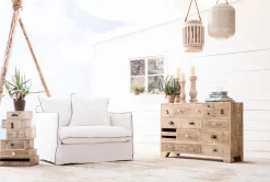 Clearance KARE Design Komoda Puro 114x80 cm naturalna - KARE