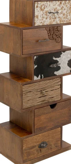 Online KARE Design Komoda Rodeo Zick Zack 50x120 cm drewniana - KARE