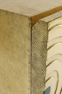 Sale KARE Design Komoda Saragossa 150x80 cm złota - zielony malachit - KARE