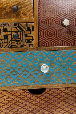 Sale KARE Design Komoda Soleil 115x80 cm kolorowa - KARE