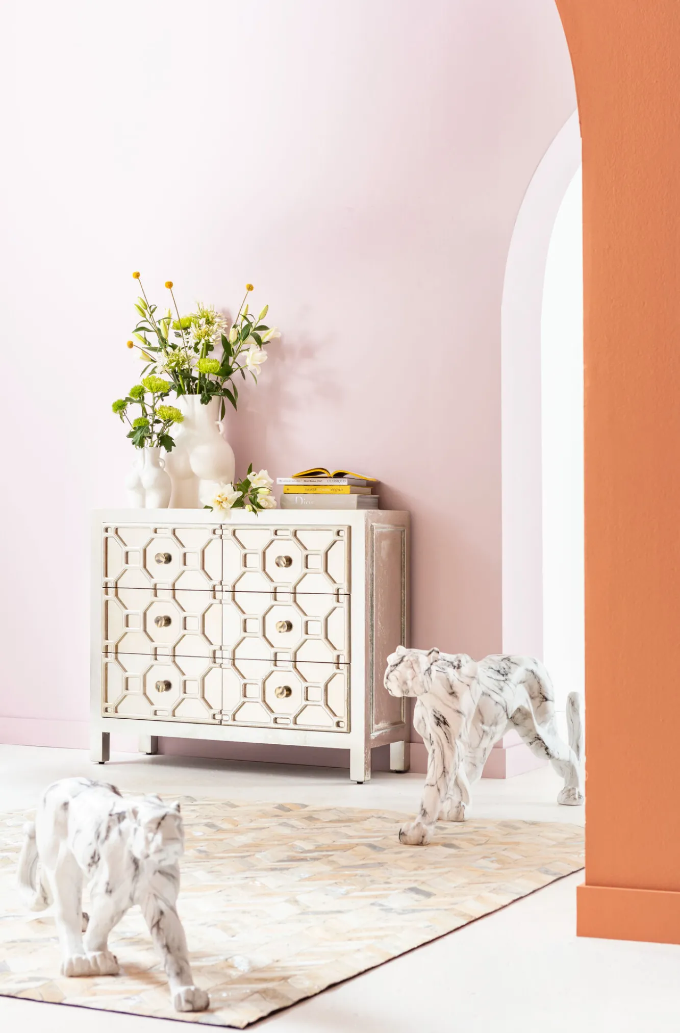 Online KARE Design Komoda szampańska z 6 szufladami glamour 108 x 38 cm - KARE