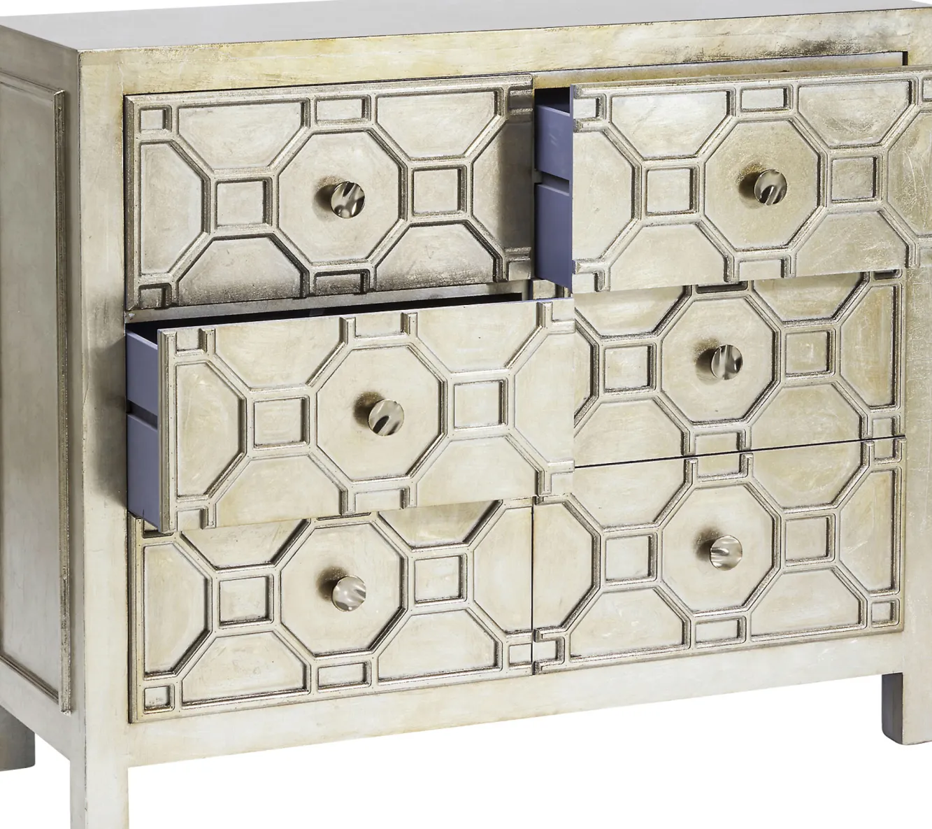 Online KARE Design Komoda szampańska z 6 szufladami glamour 108 x 38 cm - KARE