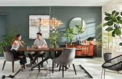 Clearance KARE Design Komoda Tomahawk 177x75 cm kolorowa - KARE