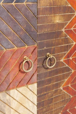 Clearance KARE Design Komoda Tomahawk 177x75 cm kolorowa - KARE