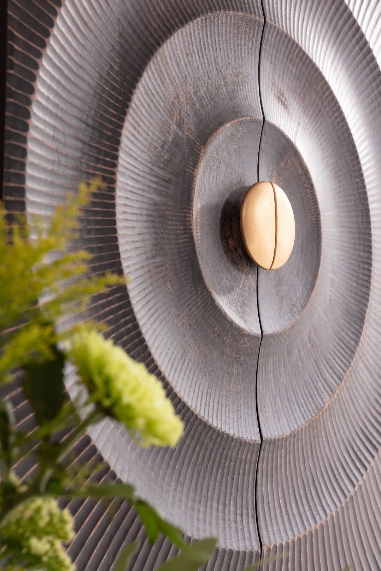 Online KARE Design Komoda wysoka drewniana boho czarno-brązowa 76x140 cm - KARE