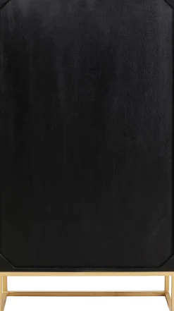 Online KARE Design Komoda wysoka drewniana boho czarno-brązowa 76x140 cm - KARE