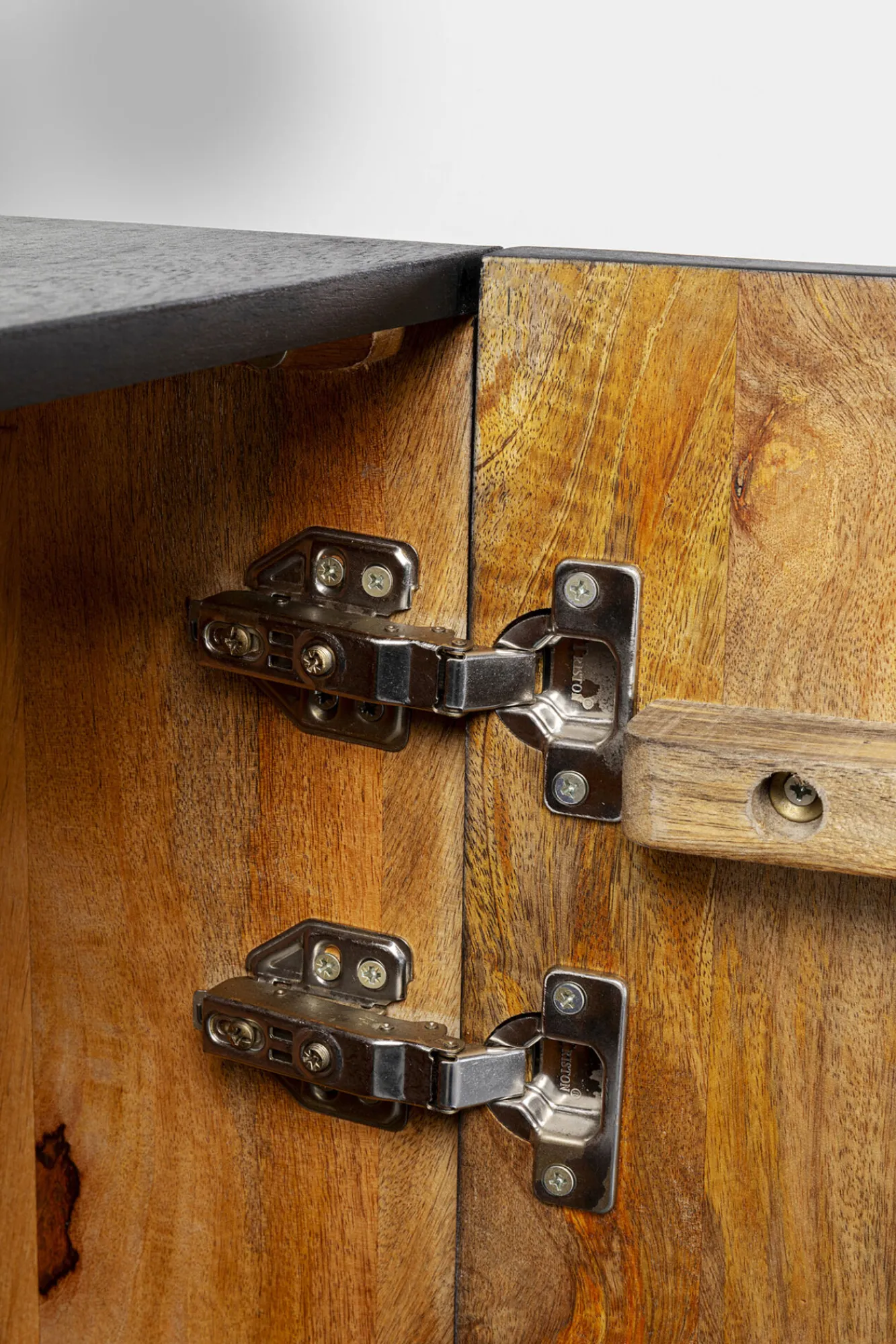 Online KARE Design Komoda wysoka drewniana boho czarno-brązowa 76x140 cm - KARE