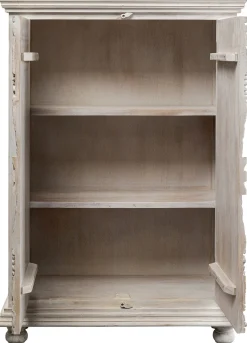 Discount KARE Design Komoda wysoka 2-drzwiowa z drewna mango front kolorowy 95x140 cm - KARE