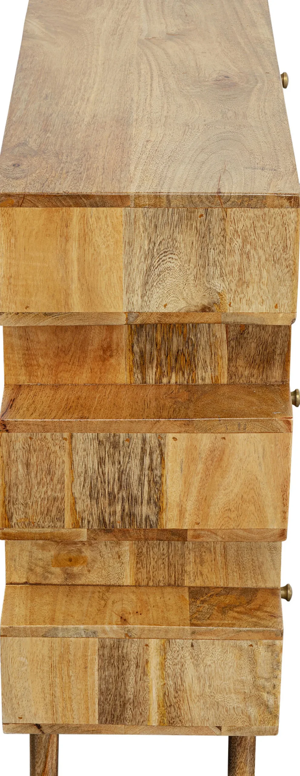 New KARE Design Komoda z 8 szufladami drewno mango kolorowe ornamenty 65x65 cm - KARE