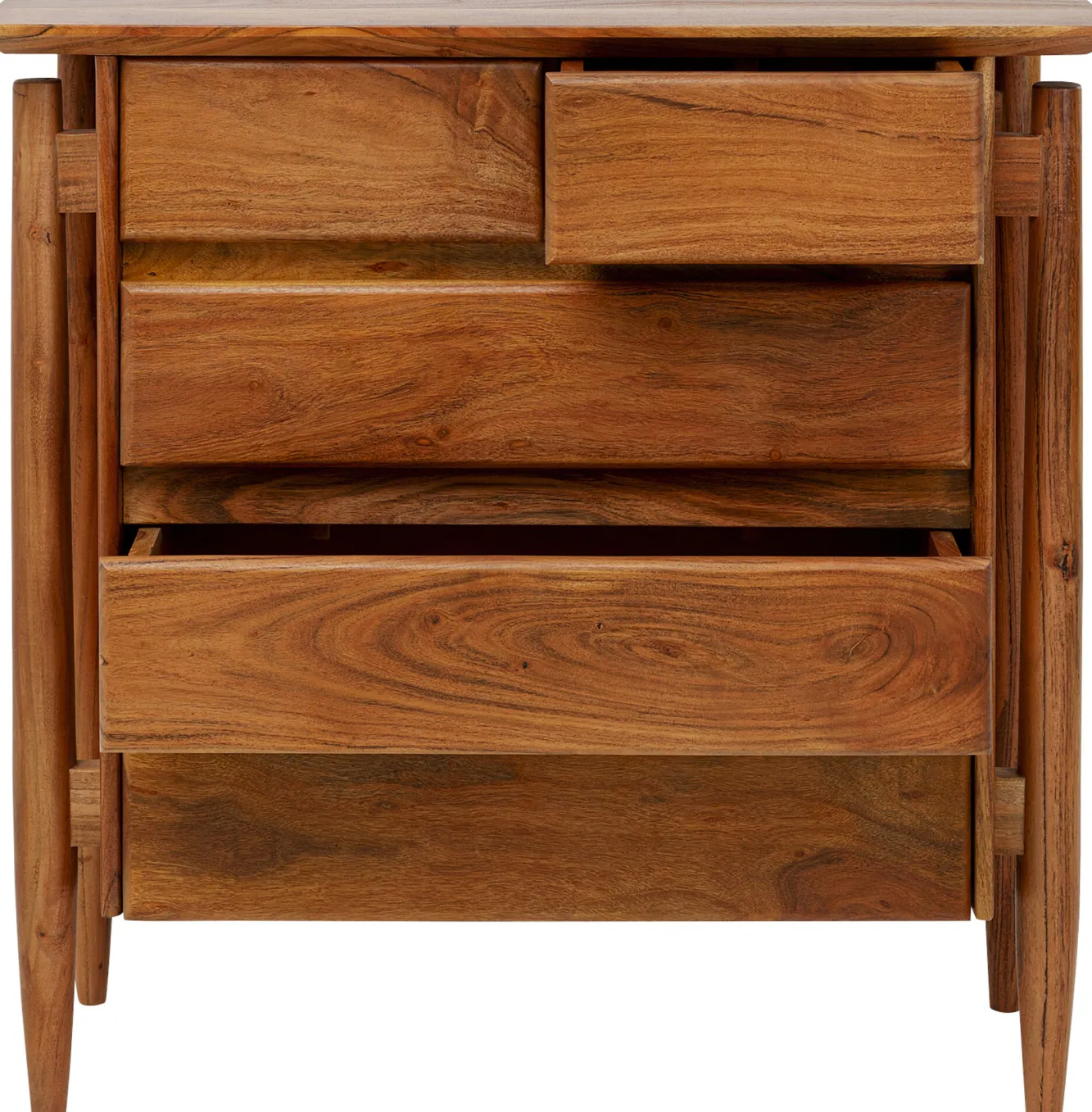 New KARE Design Komoda z 5 szufladami drewno akacjowe 85x85 cm - KARE