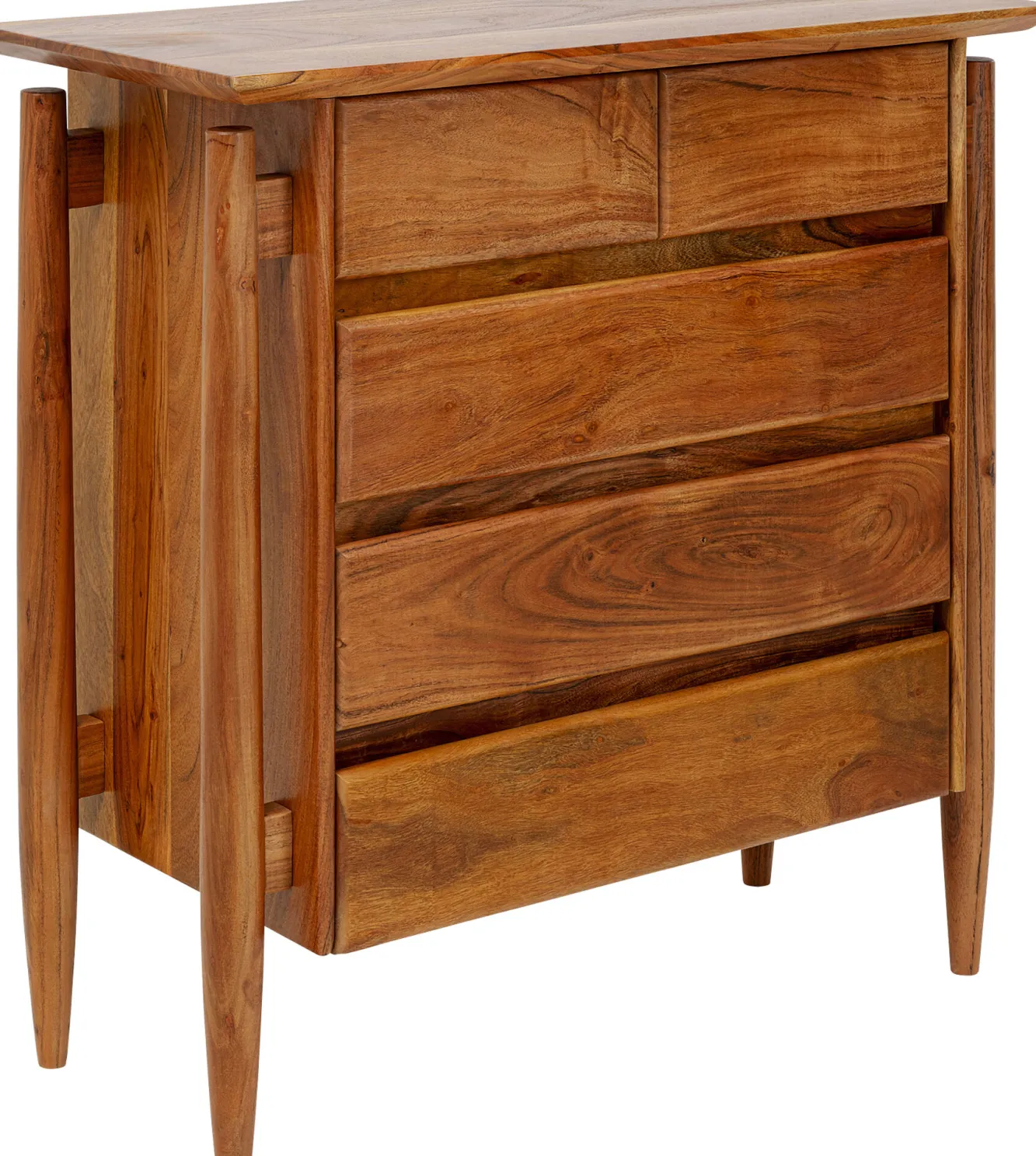 New KARE Design Komoda z 5 szufladami drewno akacjowe 85x85 cm - KARE