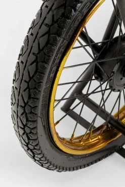 Discount KARE Design Konsola - barek  Motorbike 180x43 cm czarna - KARE