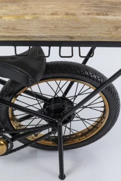 Discount KARE Design Konsola - barek  Motorbike 180x43 cm czarna - KARE