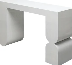 New KARE Design Konsola biała MDF ręczne wykonanie 120x35 cm - KARE