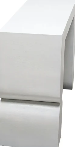 New KARE Design Konsola biała MDF ręczne wykonanie 120x35 cm - KARE