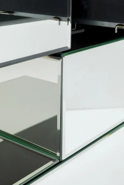 Fashion KARE Design Konsola Brick Mirror 151x91 cm - KARE