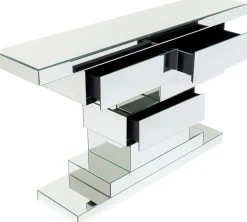 Fashion KARE Design Konsola Brick Mirror 151x91 cm - KARE