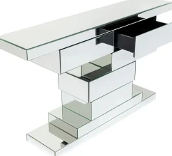 Fashion KARE Design Konsola Brick Mirror 151x91 cm - KARE