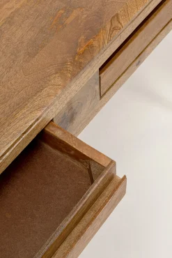 Hot KARE Design Konsola Brooklyn 110x40 cm brązowa - KARE