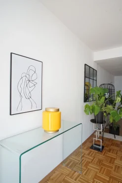 Clearance KARE Design Konsola Clear Club 120x30 cm transparentna - KARE