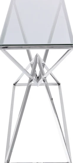 New KARE Design Konsola Diamond Connection 120x40 cm srebrna - KARE